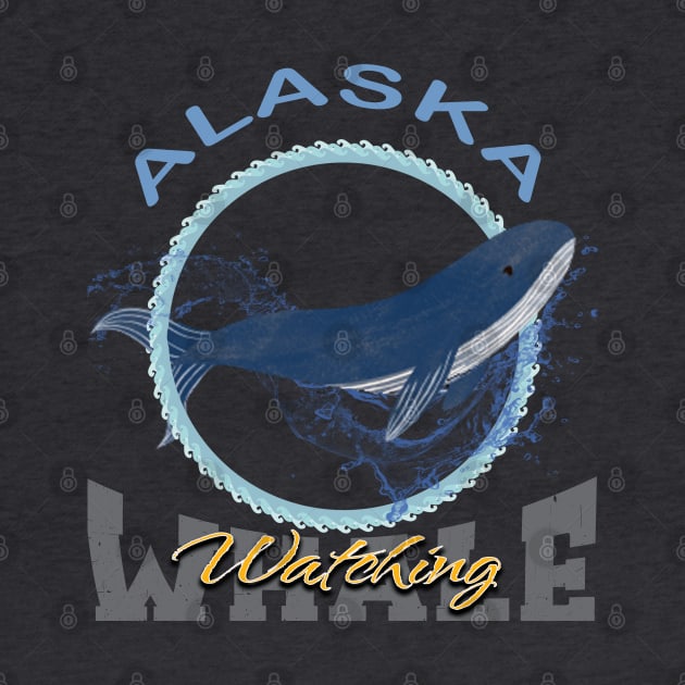 Alaska Whale Watching by TeeText